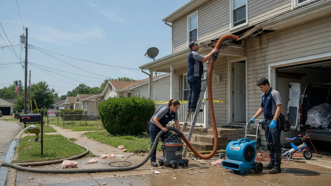 Water Damage Restoration in Pottsville, TX near me